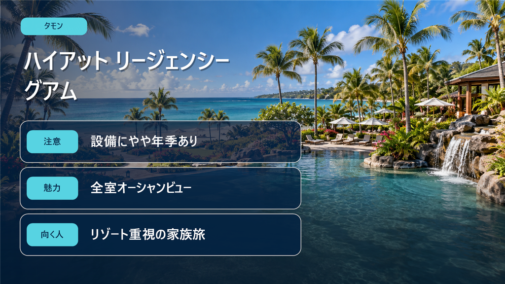 ハイアット リージェンシー グアム特徴
