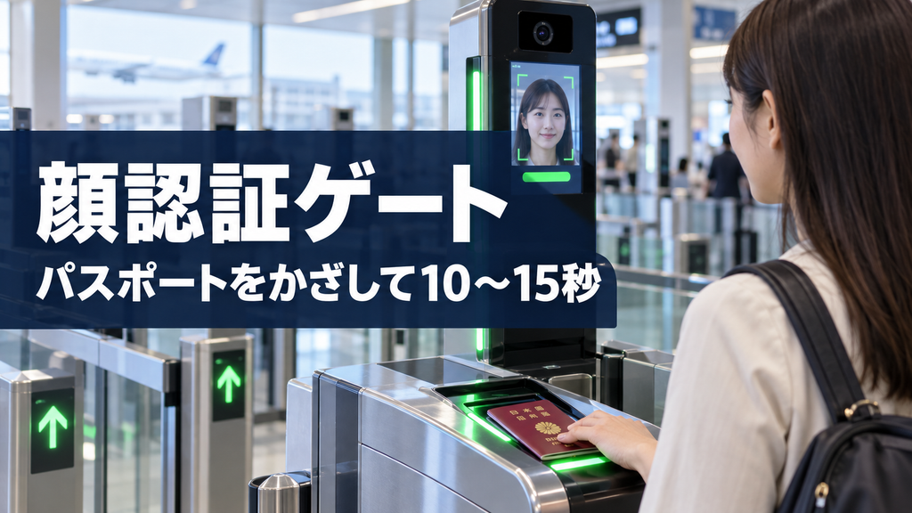 顔認証ゲート(帰国審査)