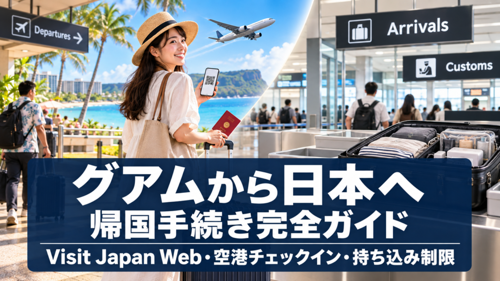グアムから日本への帰国手続き完全ガイド