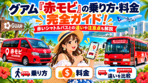 グアム　赤モビ完全ガイド