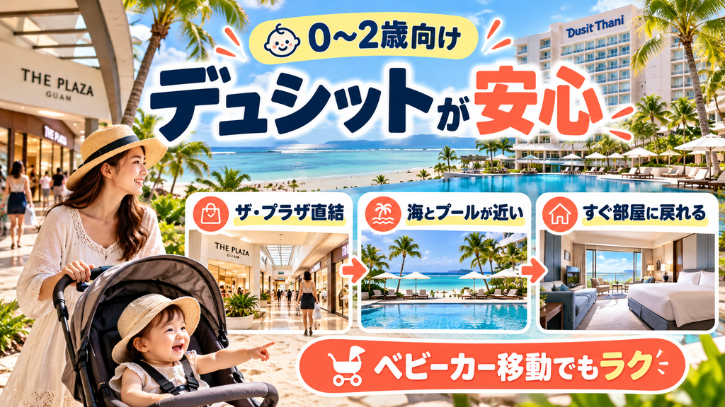 デュシット ビーチ リゾート グアム