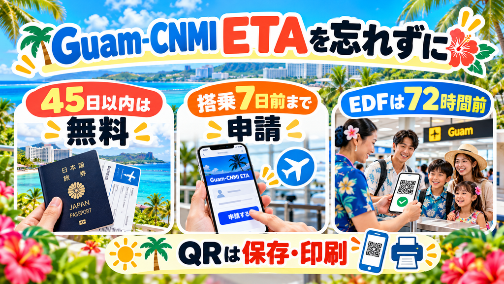 「Guam-CNMI ETA」を忘れずに
