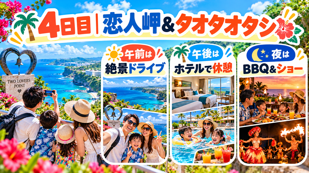「恋人岬」絶景ドライブ&「タオタオタシ」大迫力ディナーショー