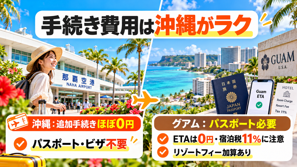 諸費用・手続き費用の比較:パスポート・電子申請の手数料