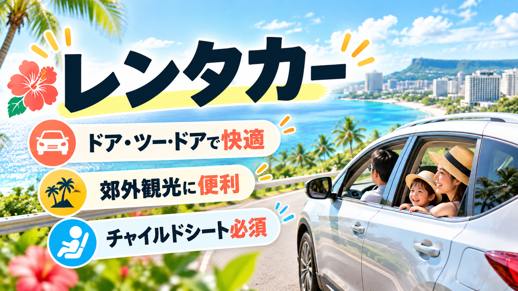 レンタカーのメリット・デメリット