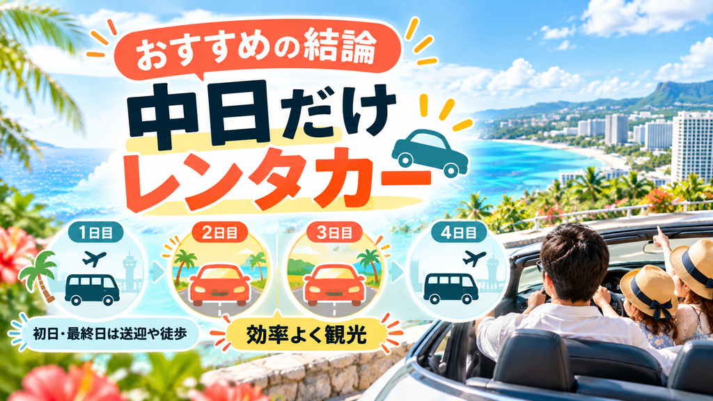 ピンポイントレンタカー利用がおすすめ